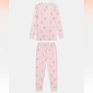 LoveShackFancy X Roller Rabbit Kids Hearts Juniper Pajama Set Limited Edition